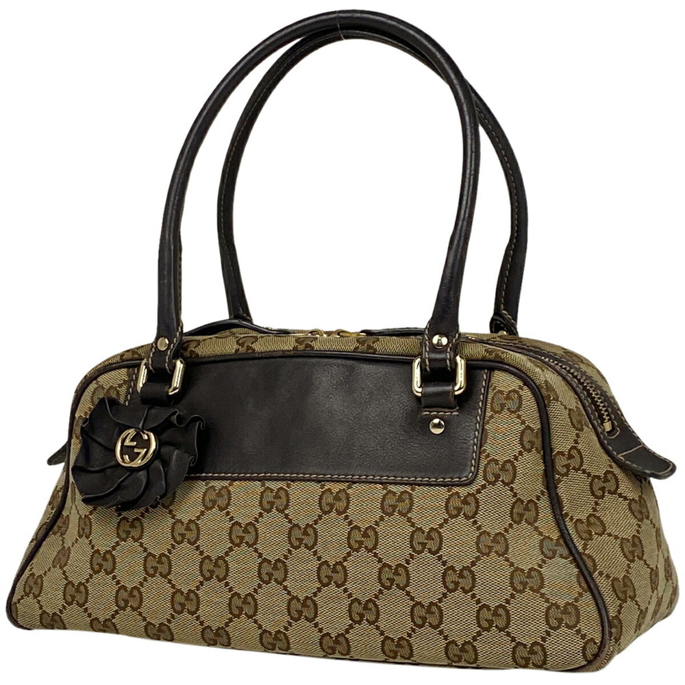 Gucci Gg Pattern Interlocking G Mini Handbag Gg C… - image 1
